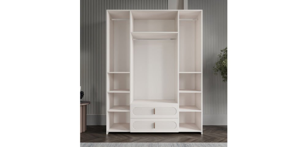 ELVİRA 4 KAPILI DOLAP (MDF)