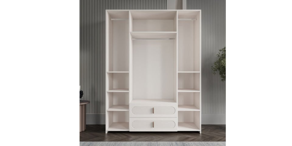ELVİRA 4 KAPILI DOLAP (MDF)