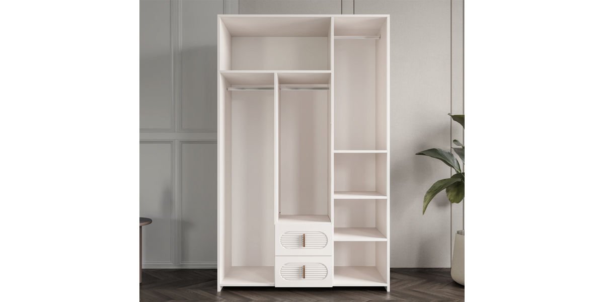 ELVİRA 3 KAPILI DOLAP (MDF) görünüm 3
