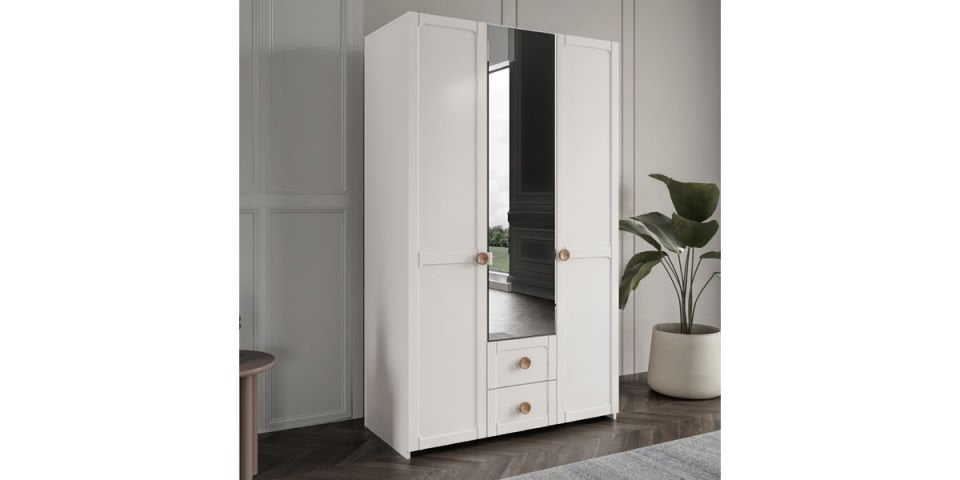 ALİNA 3 KAPILI DOLAP (MDF)